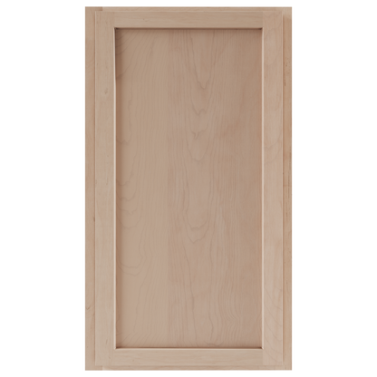 Amishwerks Maple Unfinished Wall Cabinets Maple Unfinished 18" x 42" Wall Cabinet