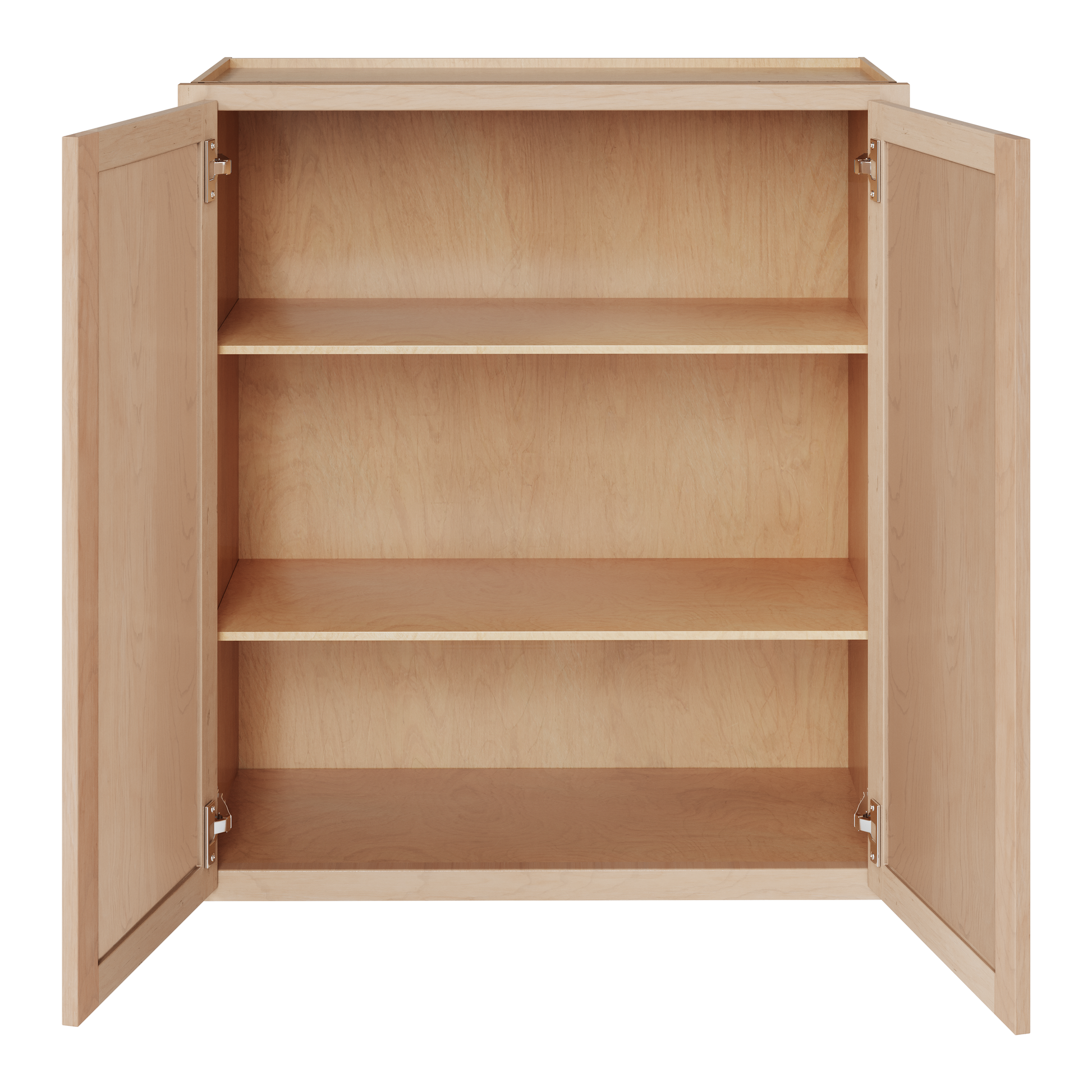 Amishwerks Maple Unfinished Wall Cabinets Maple Unfinished 27" x 42" Wall Cabinet