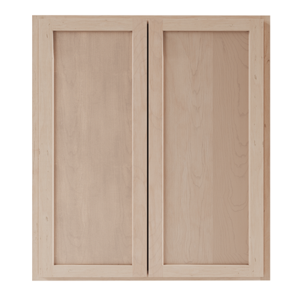 Amishwerks Maple Unfinished Wall Cabinets Maple Unfinished 30" x 30" Wall Cabinet