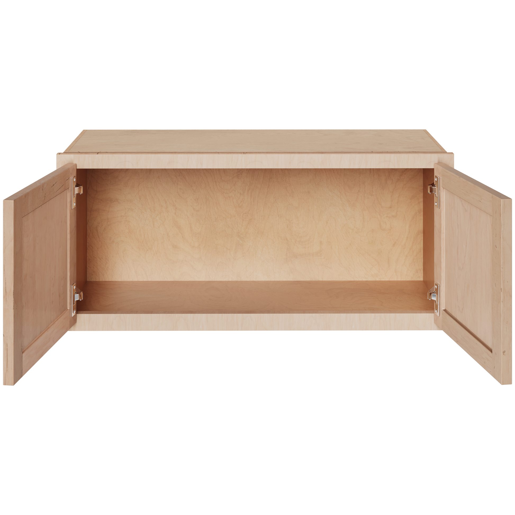 Amishwerks Maple Unfinished Wall Cabinets Maple Unfinished 36" x 24" x 12" Wall Cabinet