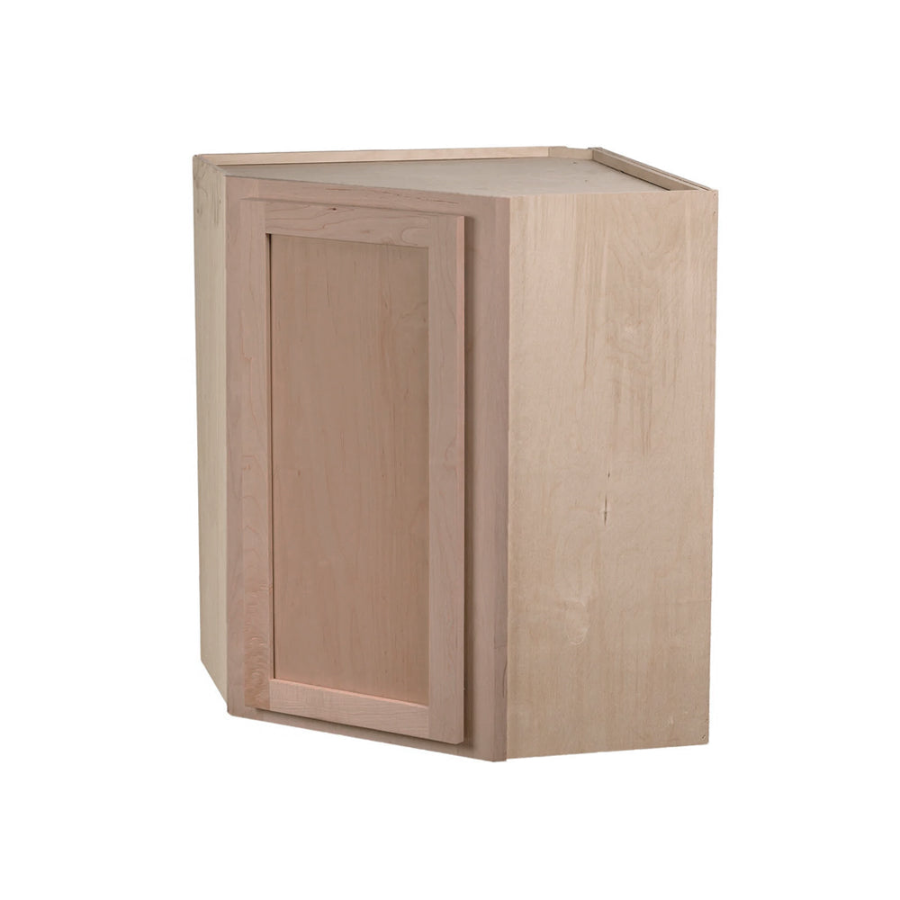 Natural Cherry 24" X 36" Diagonal Corner Wall Cabinet – Amishwerks