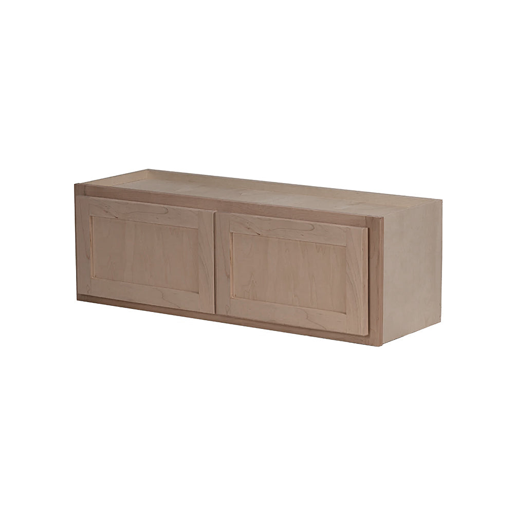 Amishwerks Natural Cherry Wall Cabinets Natural Cherry 36" x 12" x 12" Wall Cabinet