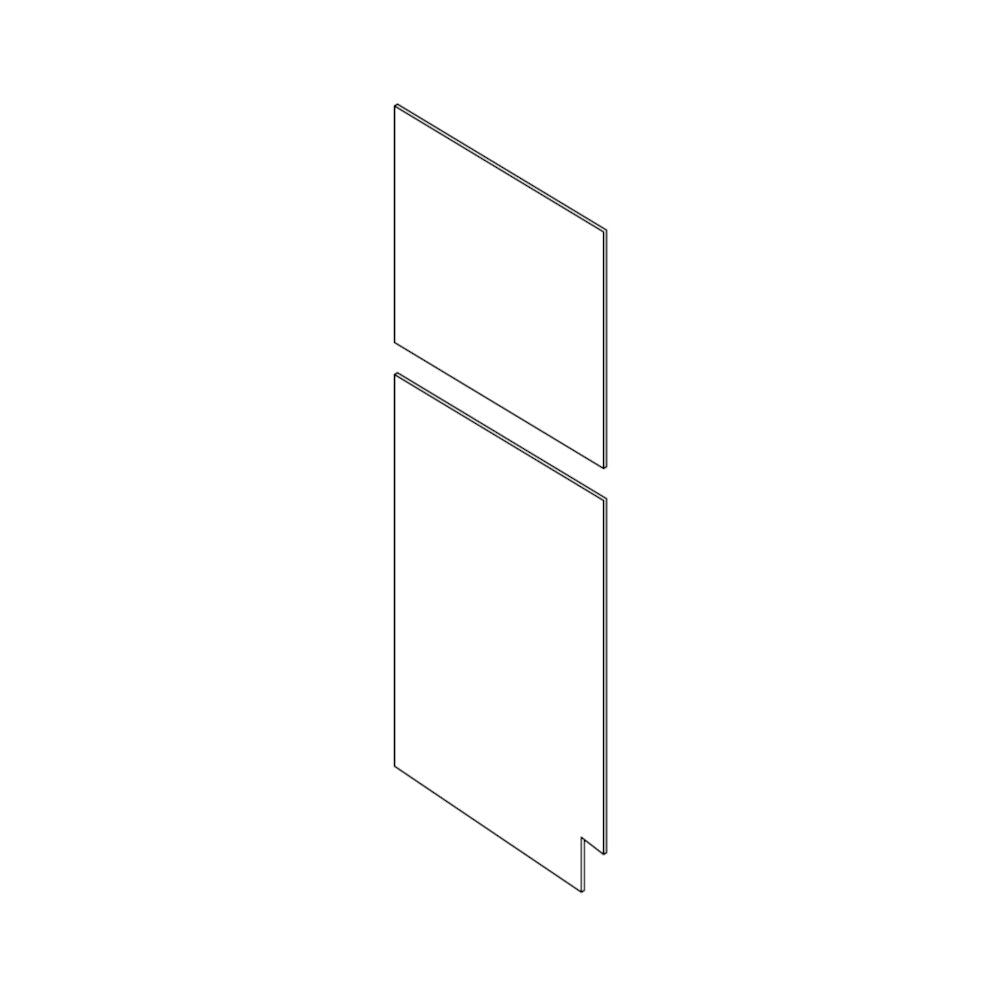 Amishwerks Natural Maple Accessories Natural Maple 96" Tall End Panel (Right)