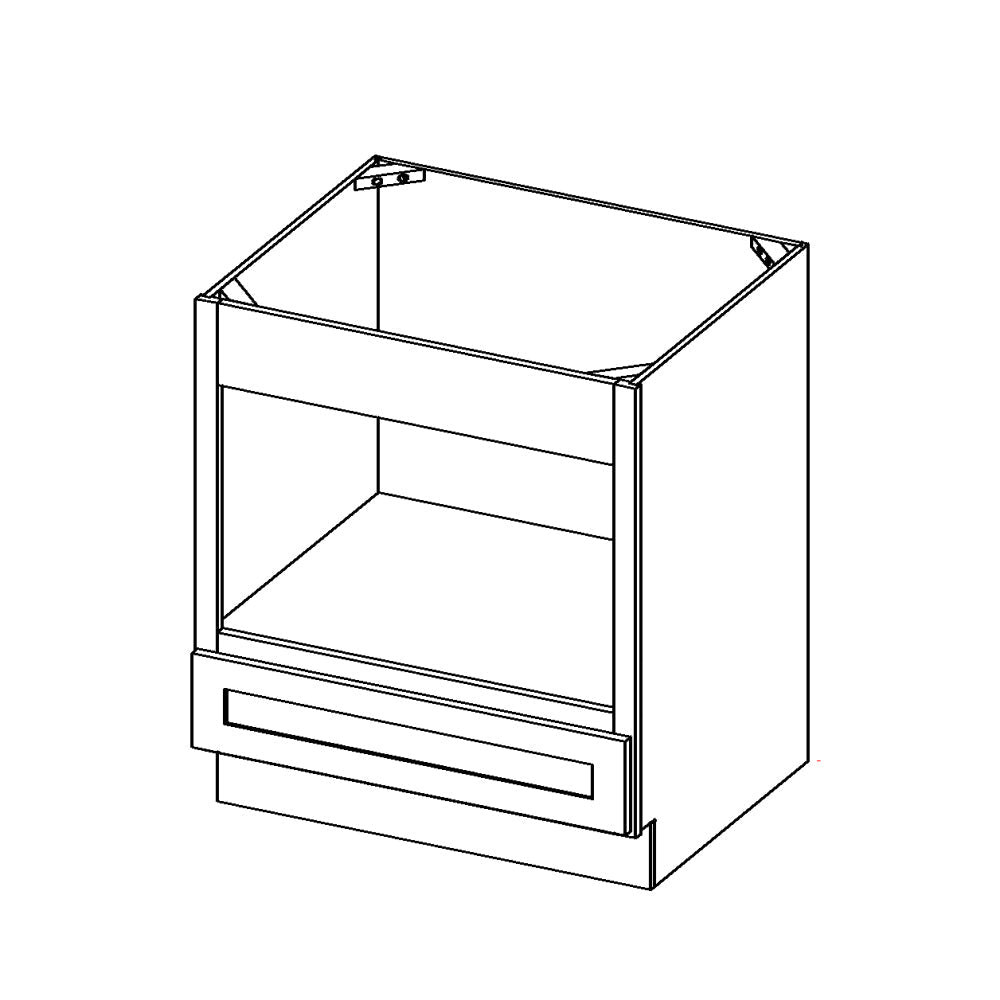 Amishwerks Natural Maple Base Cabinets Natural Maple 33" Microwave Base Cabinet