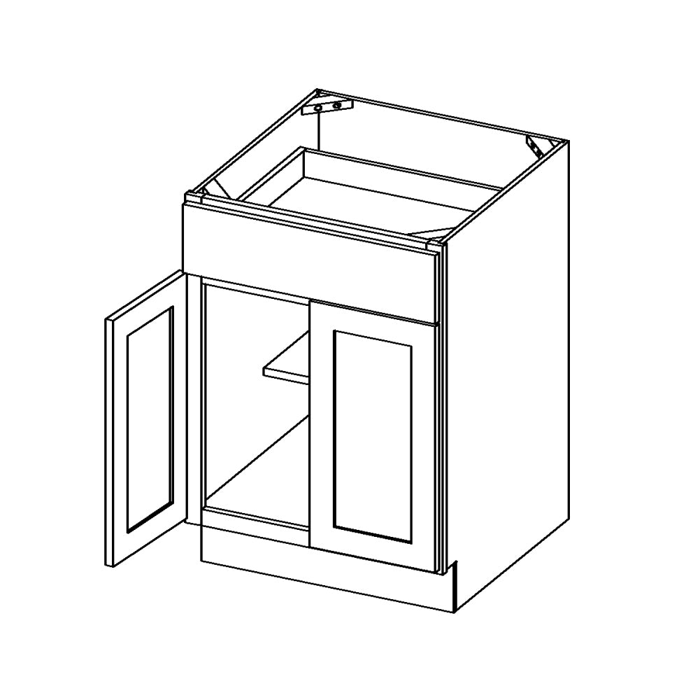 Amishwerks Natural Maple Base Cabinets Natural Maple 36" Base Cabinet