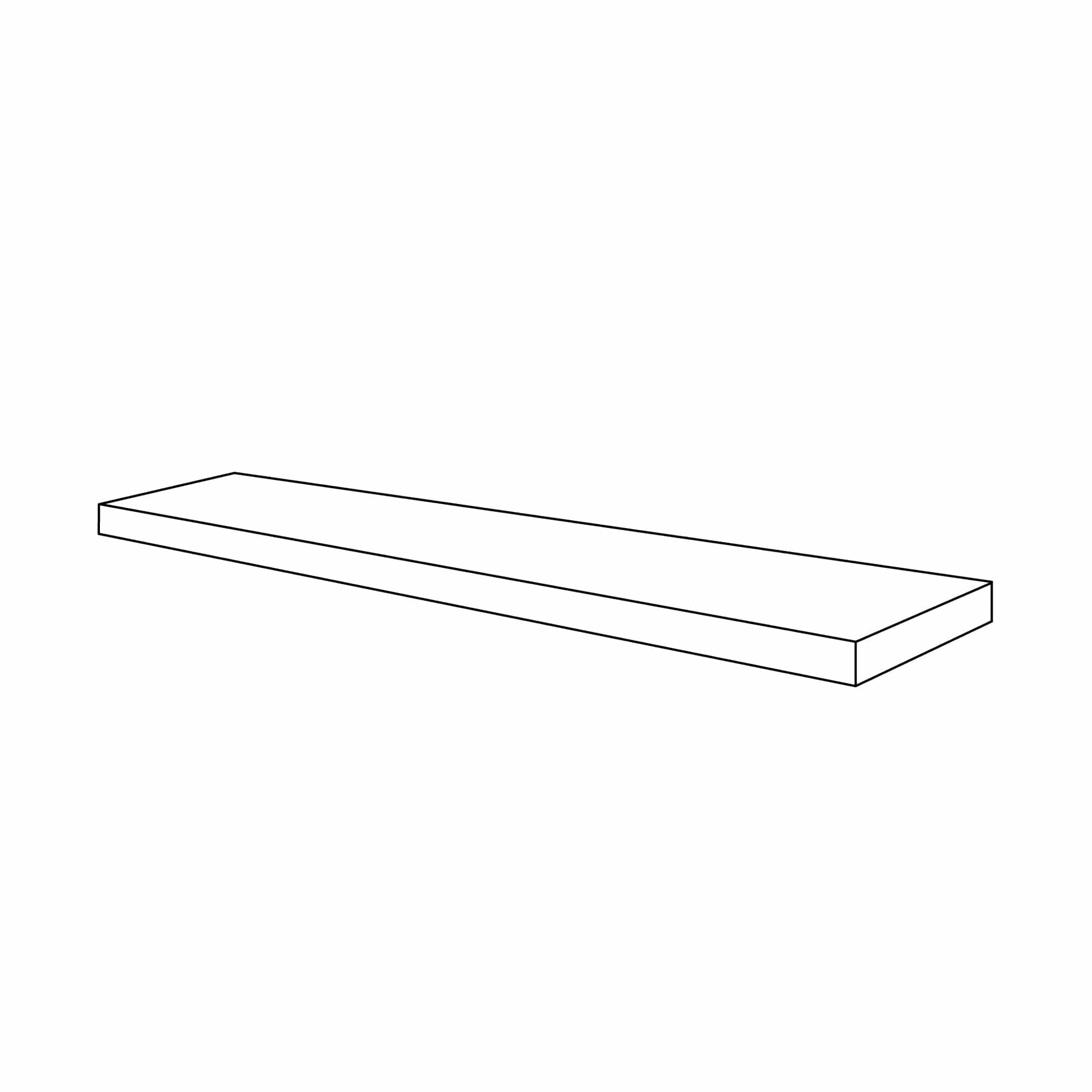 Amishwerks Natural Maple Floating Shelves Natural Maple 72" Floating Shelf