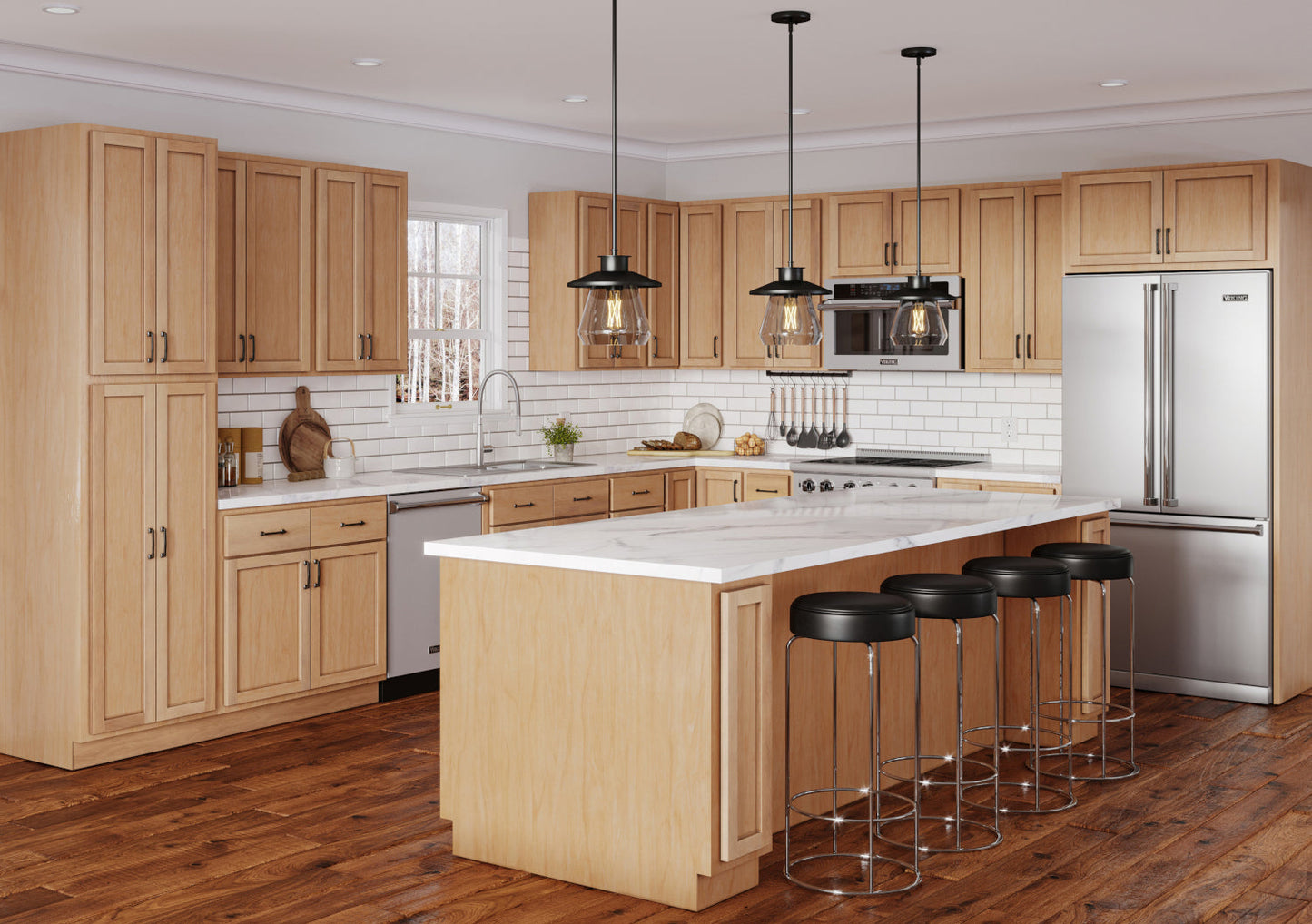 Amishwerks Natural Maple Sample Door Natural Maple Door Sample