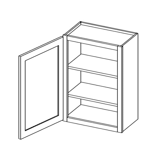 Amishwerks Natural Maple Wall Cabinets Natural Maple 24" x 30" Wall Cabinet