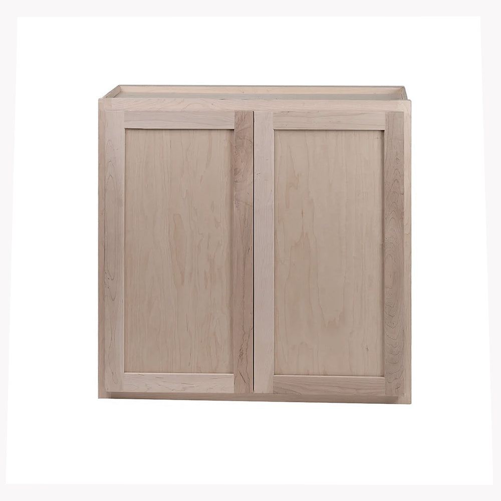 Amishwerks Natural Maple Wall Cabinets Natural Maple 30" x 36" Wall Cabinet