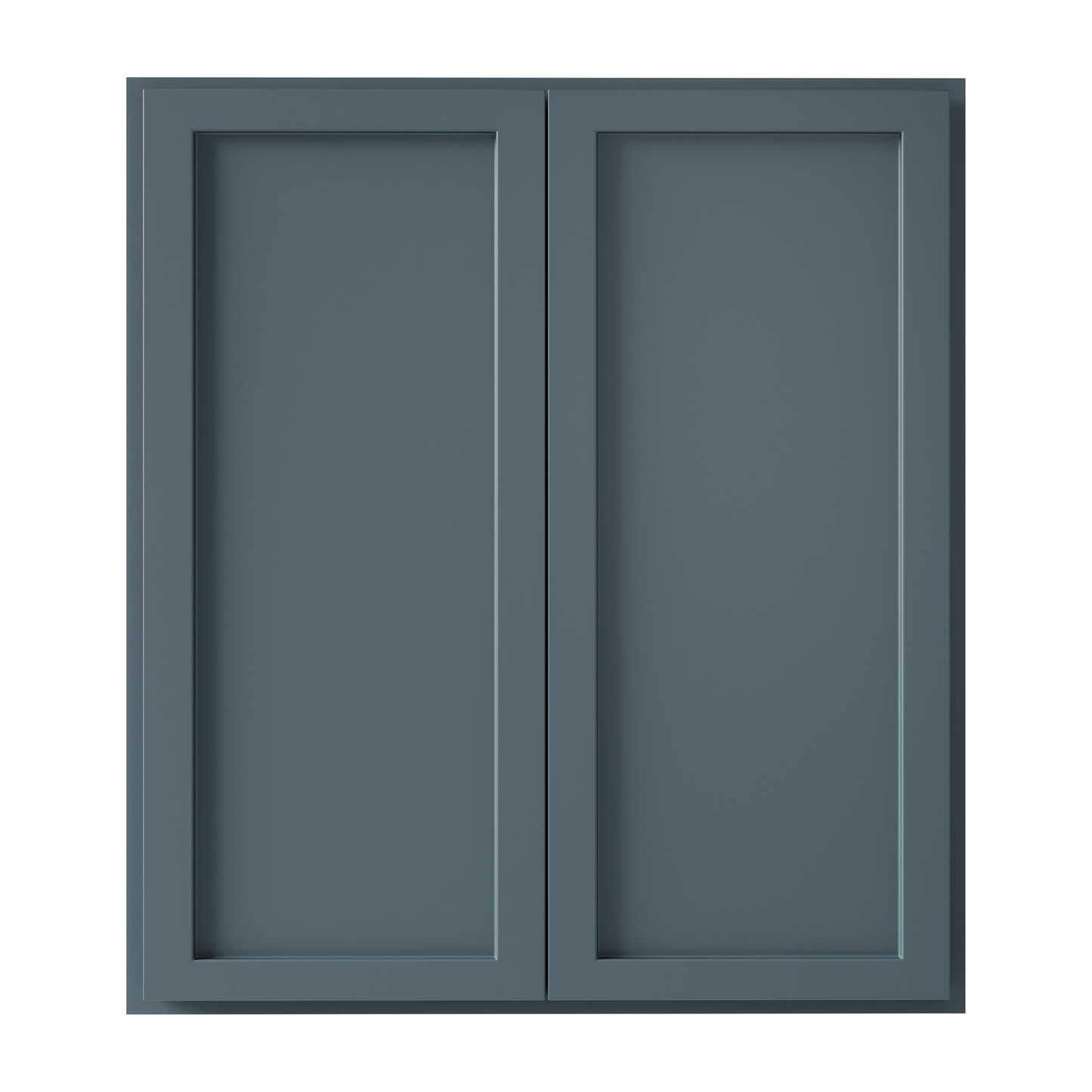 Amishwerks Needlepoint Navy Blue Wall Cabinets Needlepoint Navy Blue 30" x 30" Wall Cabinet