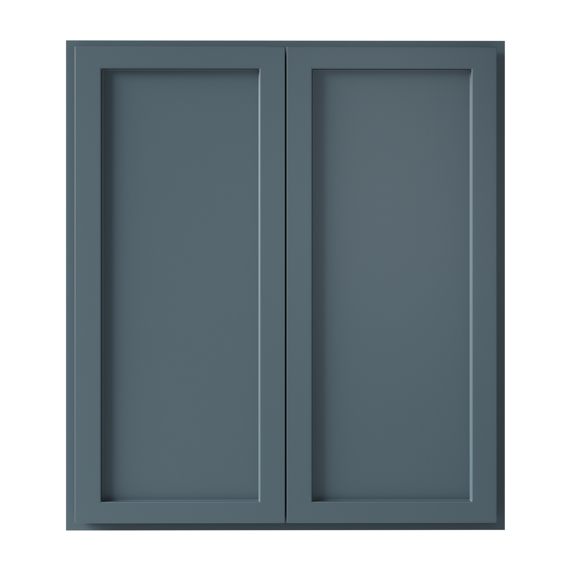 Amishwerks Needlepoint Navy Blue Wall Cabinets Needlepoint Navy Blue 30" x 30" Wall Cabinet