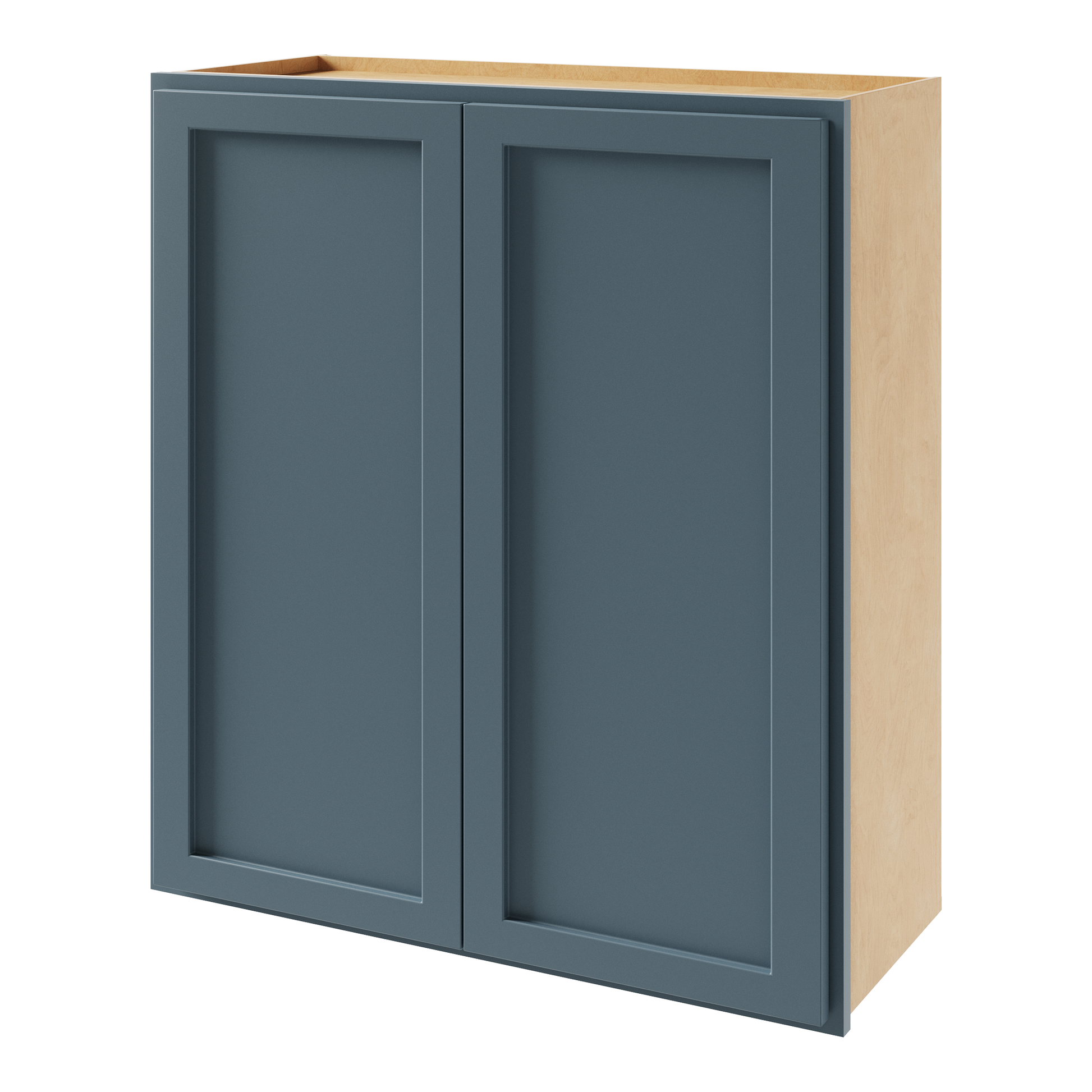 Amishwerks Needlepoint Navy Blue Wall Cabinets Needlepoint Navy Blue 30" x 30" Wall Cabinet
