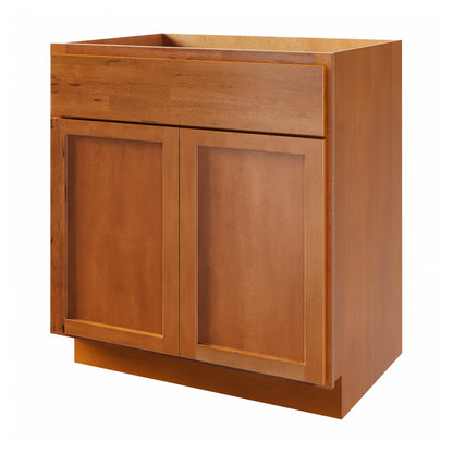 Amishwerks Provincial Bathroom Vanities Provincial 30" Bathroom Vanity Sink Base Cabinet