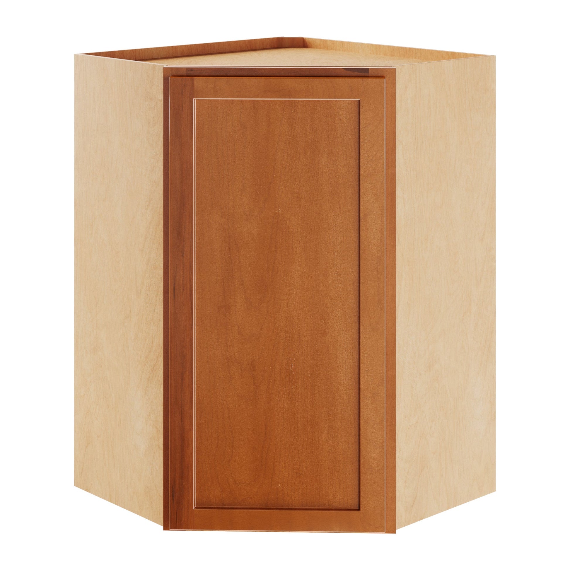 Amishwerks Provincial Wall Cabinets Provincial 24" x 30" Diagonal Corner Wall Cabinet