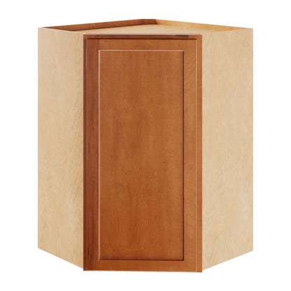 Amishwerks Provincial Wall Cabinets Provincial 24" x 30" Diagonal Corner Wall Cabinet