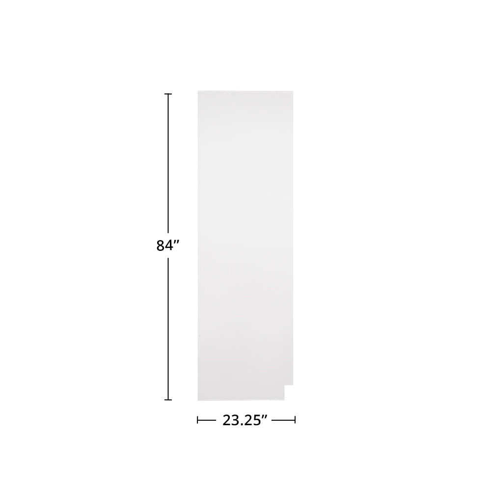 Amishwerks Pure White Accessories Pure White 84" Tall End Panel (Left)