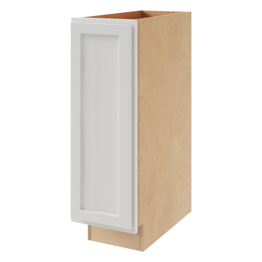 Pure White 9" Full Height Door Base Cabinet