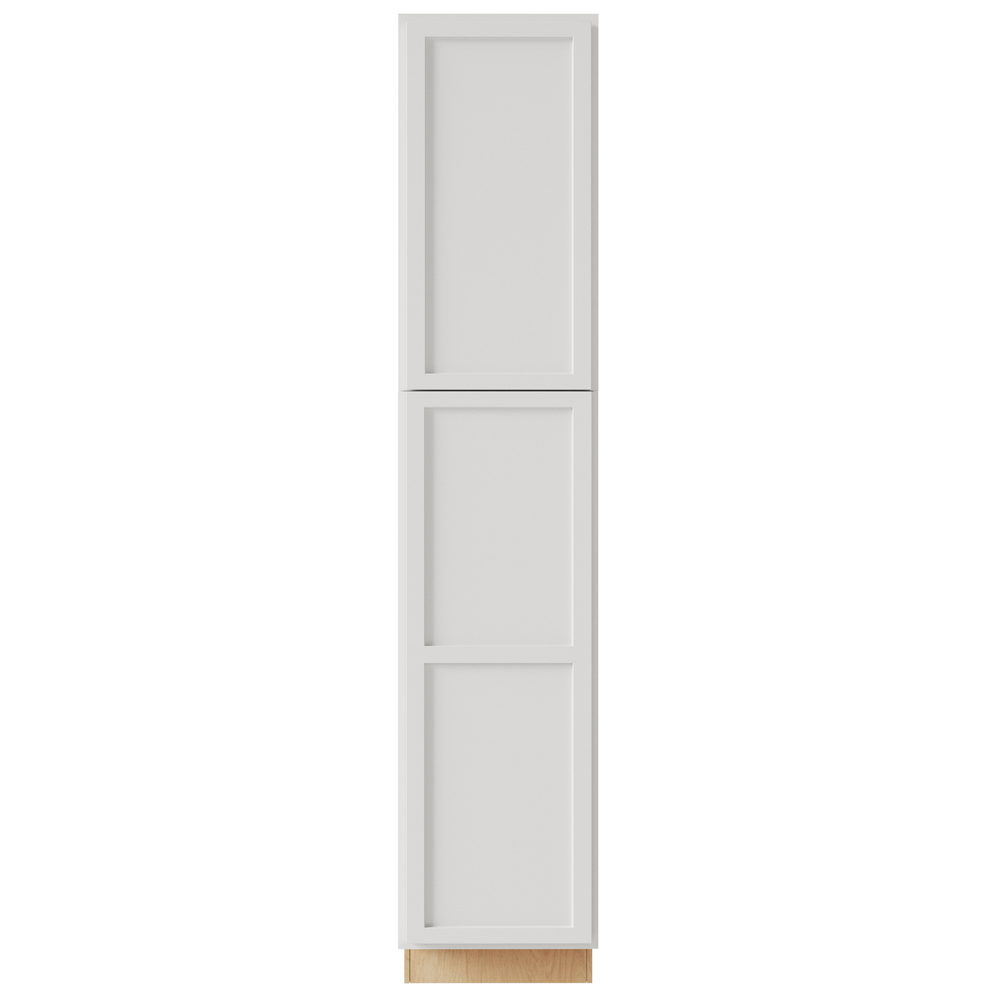 Amishwerks Pure White Oven and Pantry Cabinets Pure White 24" x 96" Tall Pantry Linen Cabinet