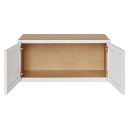 Amishwerks Pure White Wall Cabinets Pure White 30" x 12" Wall Cabinet