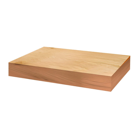 Rustic White Oak 16" Floating Shelf