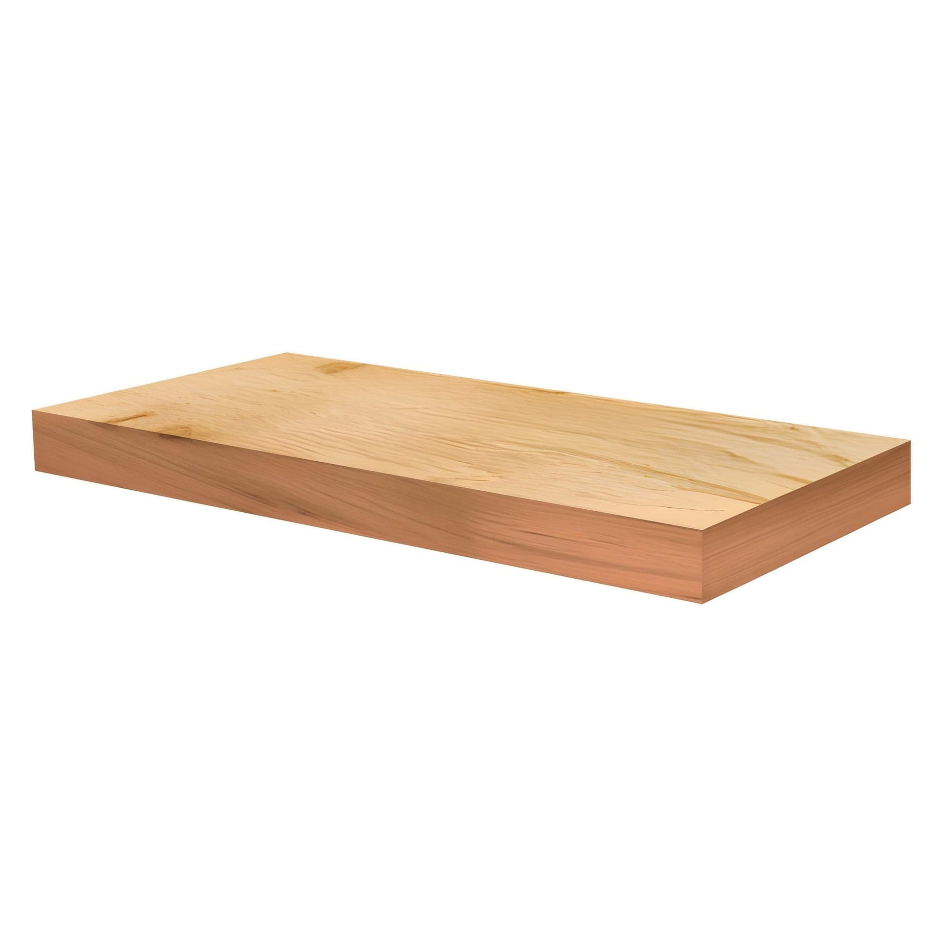 Rustic White Oak 36" Floating Shelf