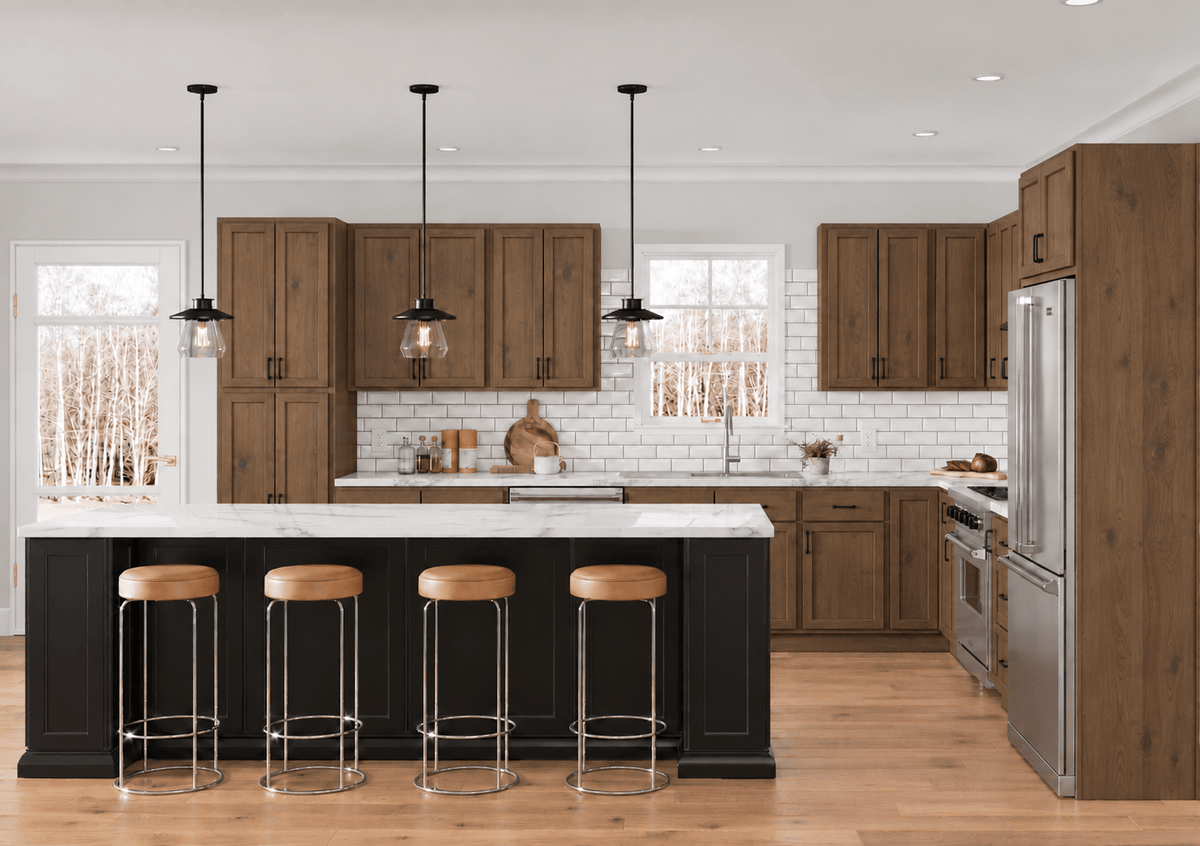 Amishwerks Rustic Hickory Rye Sample Door Rustic Hickory Rye Door Sample