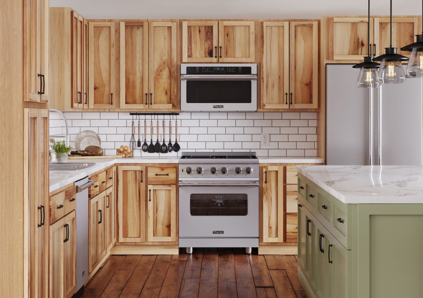 Amishwerks Rustic Hickory Sample Door Rustic Hickory Door Sample