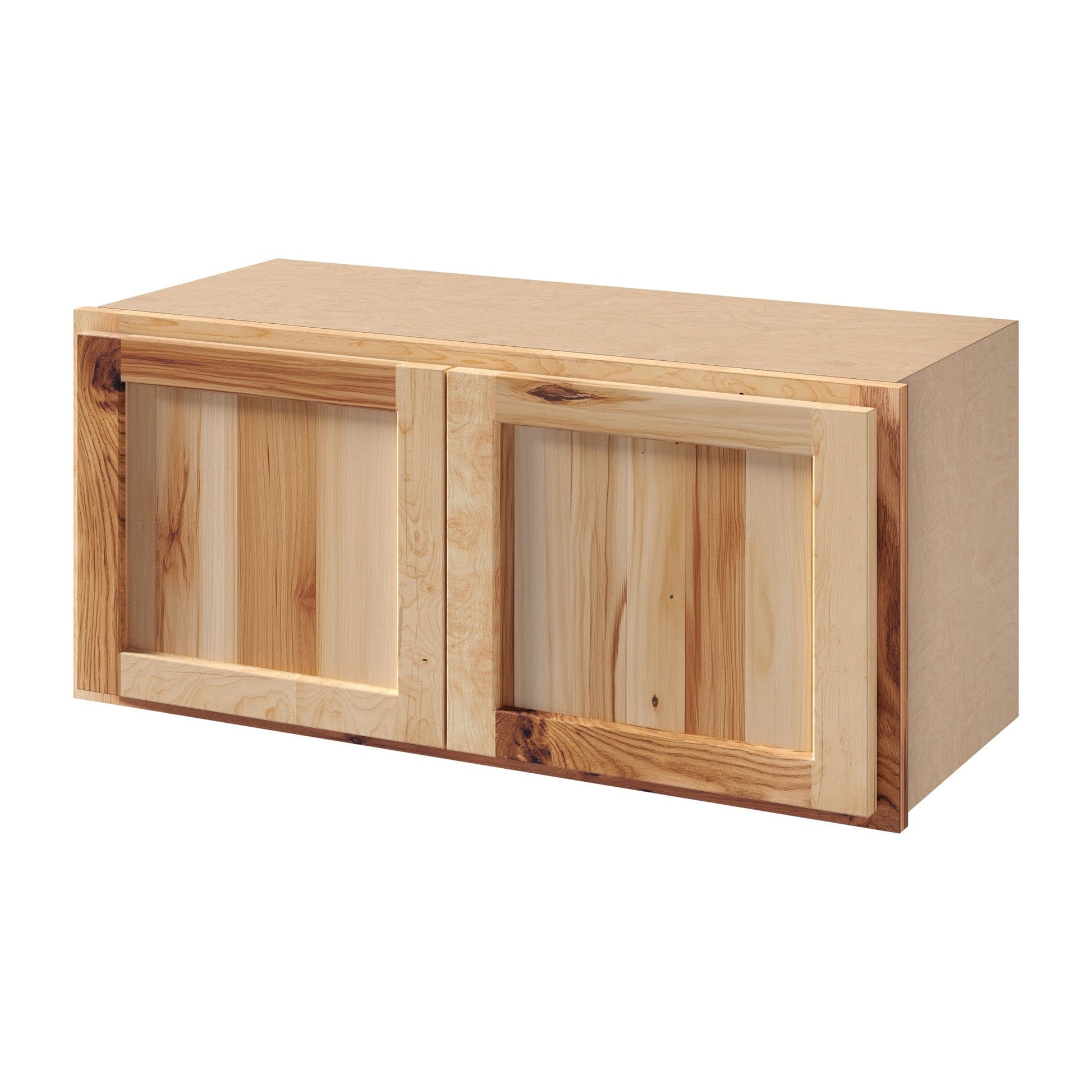 Rustic White Oak 36" x 18" Wall Cabinet