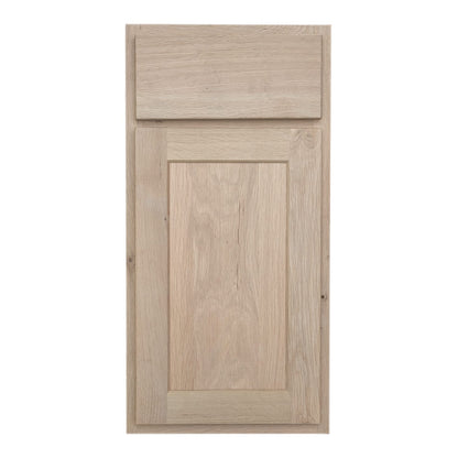 Amishwerks Rustic White Oak Unfinished Sample Door Rustic White Oak Unfinished Door Sample