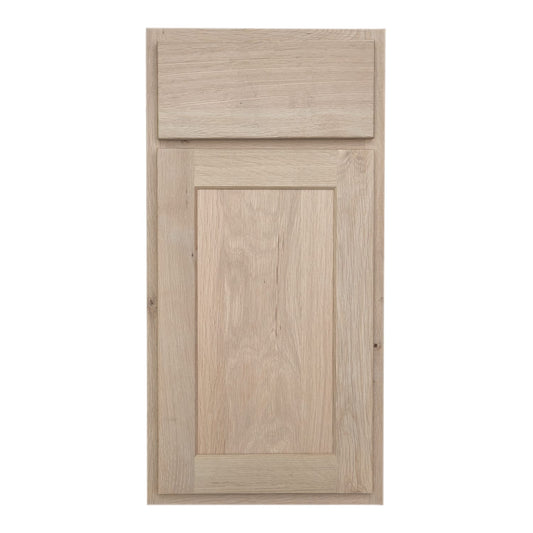 Amishwerks Rustic White Oak Unfinished Sample Door Rustic White Oak Unfinished Door Sample