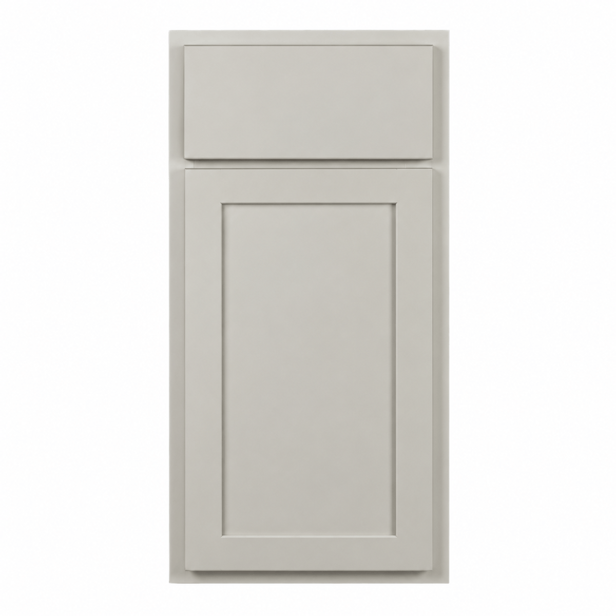 Amishwerks Warm Gray Sample Door Warm Gray Door Sample