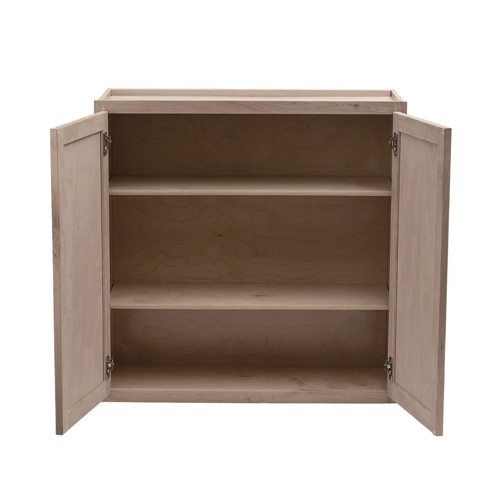 Amishwerks Cherry Unfinished Wall Cabinets Cherry Unfinished 24" x 36" Wall Cabinet