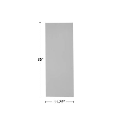 Amishwerks Magnetic Grey Accessories Magnetic Grey 12" x 36" Wall End Panel