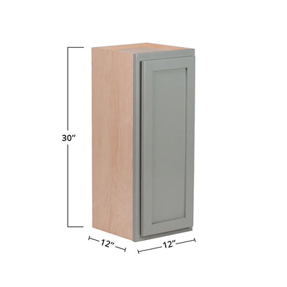 Amishwerks Magnetic Grey Wall Cabinets Magnetic Grey 12" x 30" Wall Cabinet