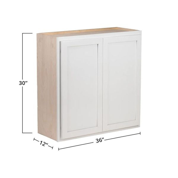 Amishwerks Pure White Wall Cabinets Pure White 36" x 30" Wall Cabinet