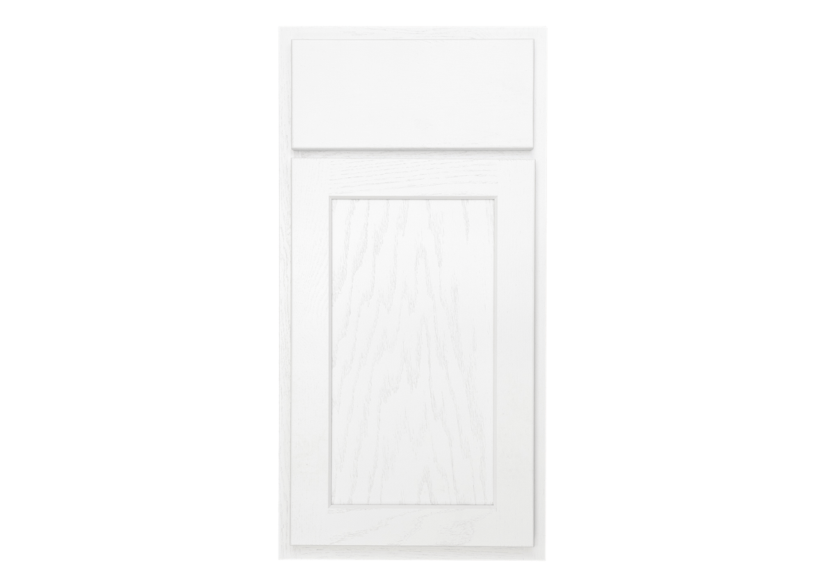 Amishwerks Heather White Rustic Red Oak Sample Door Heather White Door Sample