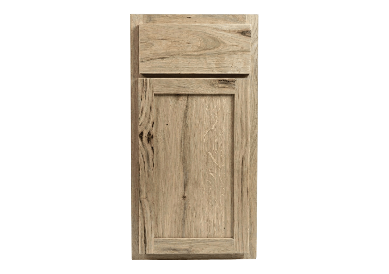Rustic White Oak Kitchen Cabinets