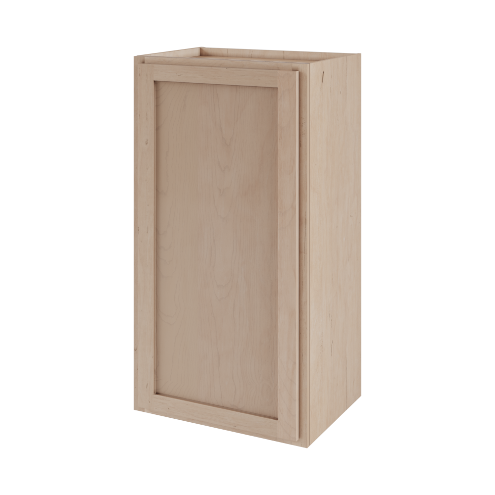 Cherry Unfinished 15" x 30" Wall Cabinet